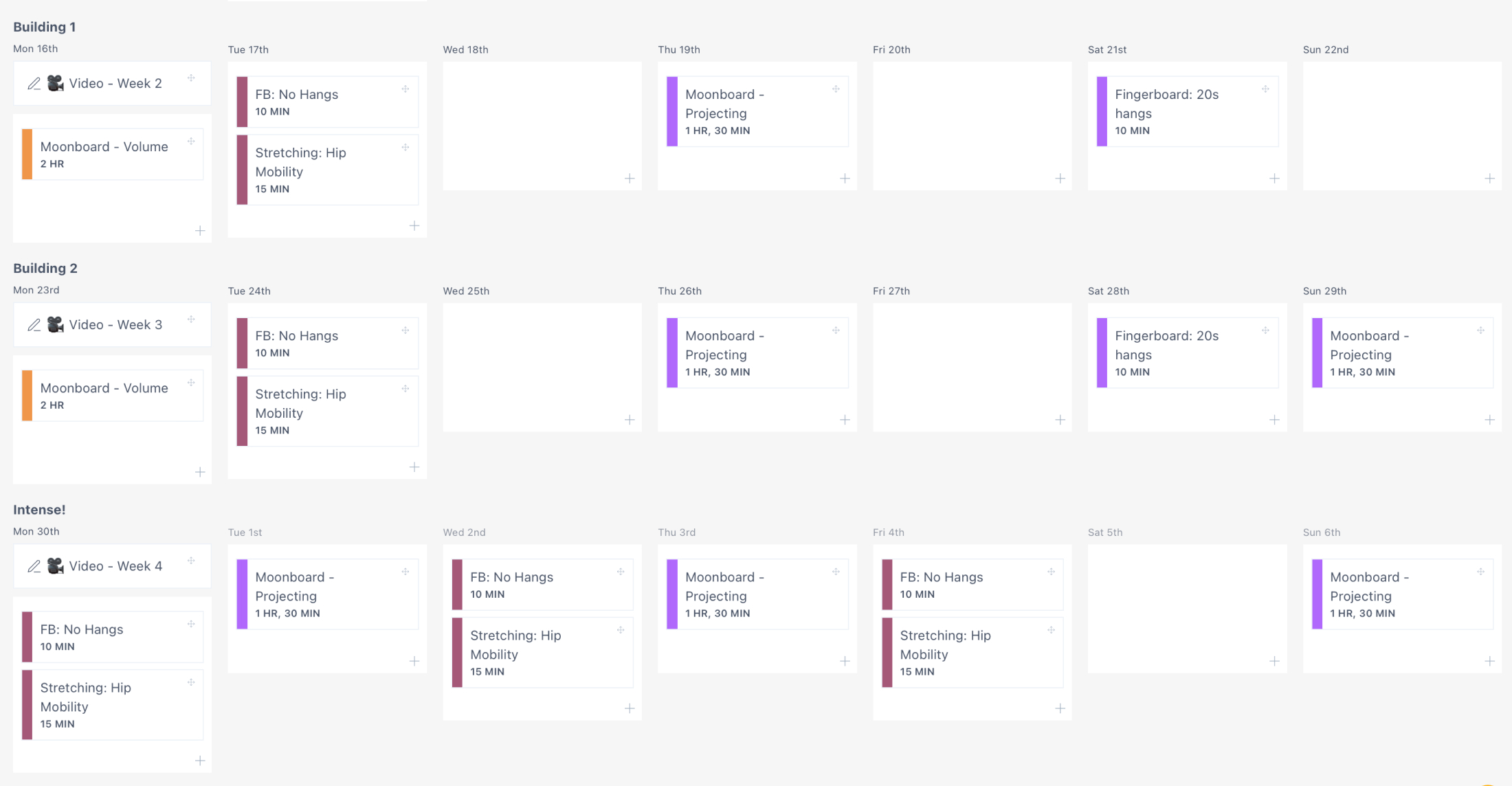 Sequence Plans